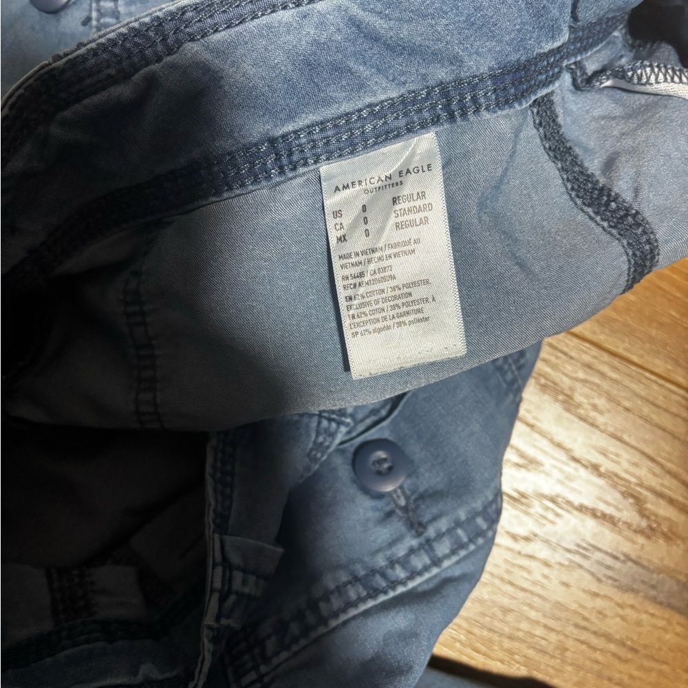 American Eagle Outfitters Womens Baggy Jogger Cargo Pants - Picture 4 of 5